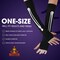 Bone Hand Skeleton Gloves - Costume Accessories Fingerless Skeleton Stretch Elbow Gloves for Adults and Children